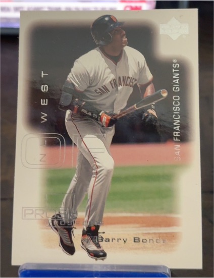 2000 Upper Deck Pros & Prospects #69 Barry Bonds — front