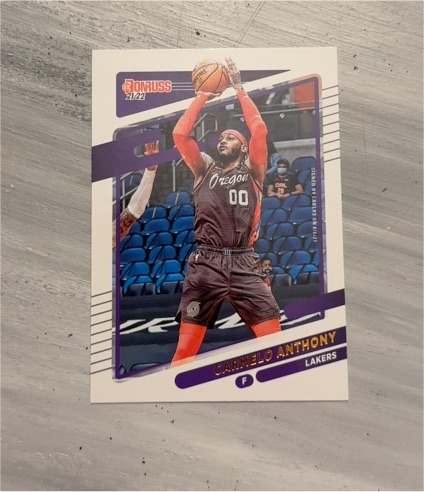 2021-22 Donruss #103 Carmelo Anthony — front