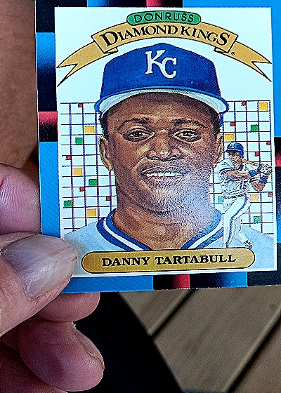 1987 Donruss Diamond Kings #5 Danny Tartabull — front