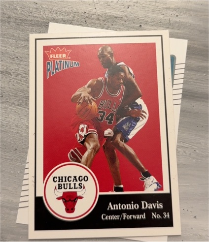 2003-04 Fleer Platinum #34 Antonio Davis — front