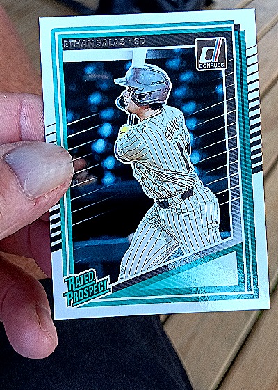 2025 Donruss #199 Ethan Salas — front