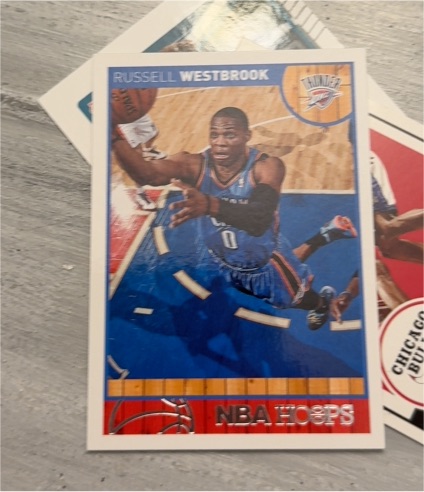 1999 NBA Hoops #103 Russell Westbrook — front