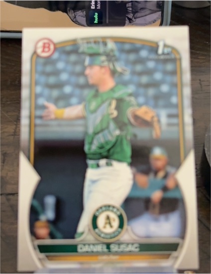 2023 Bowman Prospects #BP-5 Daniel Susac — front