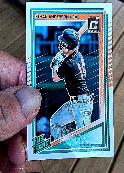 2025 Donruss #170 Ethan Anderson — back