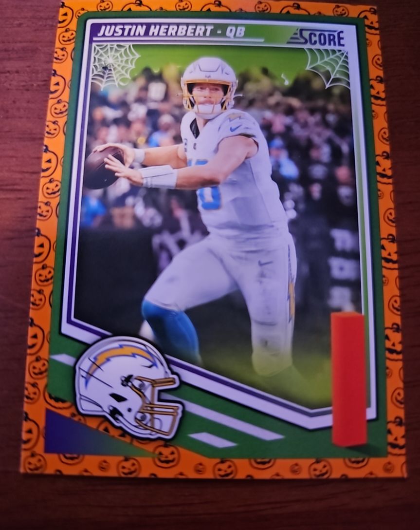 2025 Panini Score-A-Treat #220 Justin Herbert — front