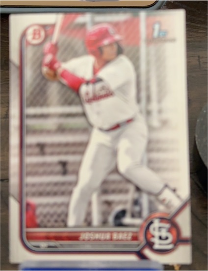 2022 Bowman #BP-112 Joshua Baez — front
