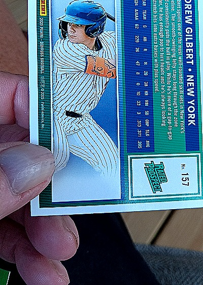 2025 Donruss #157 Drew Gilbert — back