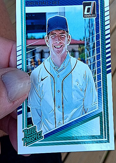 2025 Donruss #130 Owen Hall — front