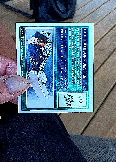 2025 Donruss #180 Colt Emerson — back