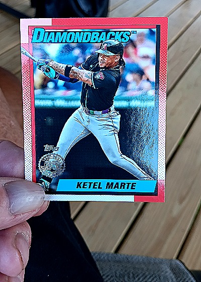 2025 Topps Series 2 - 1990 Topps Baseball Ketel Marte #90B2-23 — front