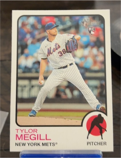 2022 Topps Heritage #140 Tylor Megill — front
