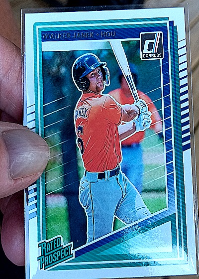 2025 Donruss #176 Walker Janek — front