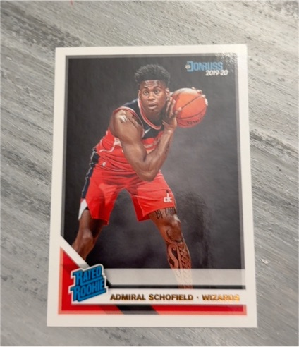 2019-20 Donruss #239 Admiral Schofield — front