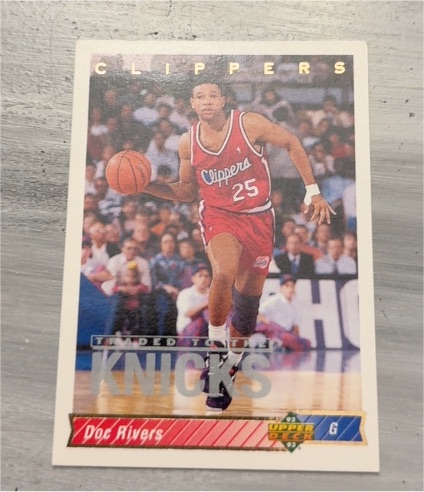 1992-93 Upper Deck #101 Doc Rivers — front