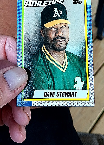 1990 Topps #270 Dave Stewart — front