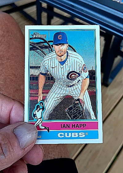 2025 Topps Heritage #222 Ian Happ — front
