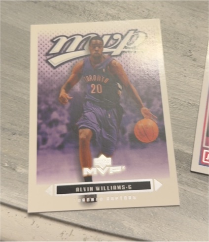 2003-04 Upper Deck MVP #50 Alvin Williams — front