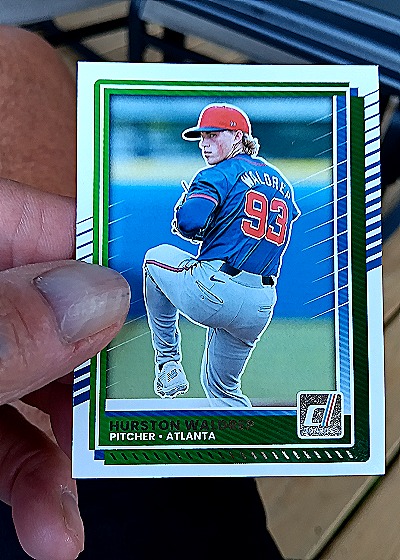 2025 Donruss Optic #58 Hurston Waldrep — front