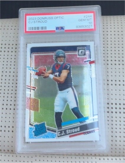 2023 Donruss Optic #244 C.J. Stroud — front