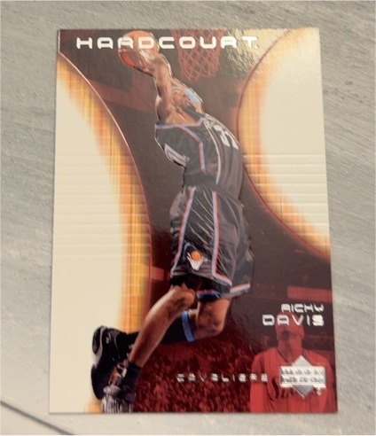 2003-04 Upper Deck Hardcourt #Ricky Davis — front