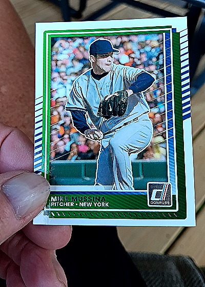2025 Donruss #100 Mike Mussina — front