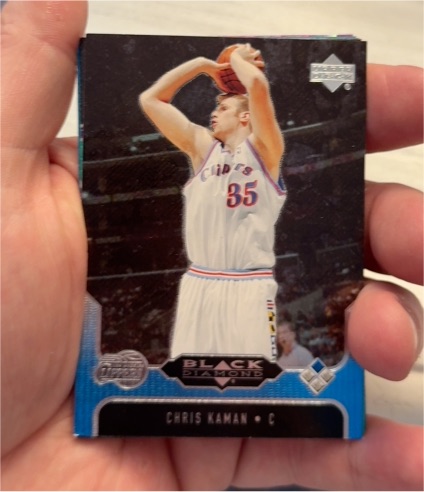2004 Upper Deck Black Diamond #35 Chris Kaman — front