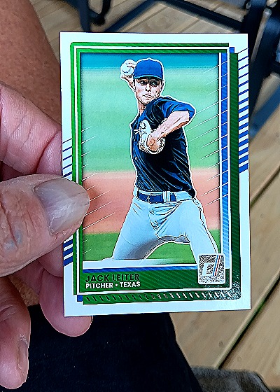 2025 Donruss Optic #94 Jack Leiter — front