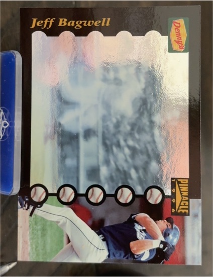 1996 Pinnacle Denny's Holograms #6 Jeff Bagwell — front