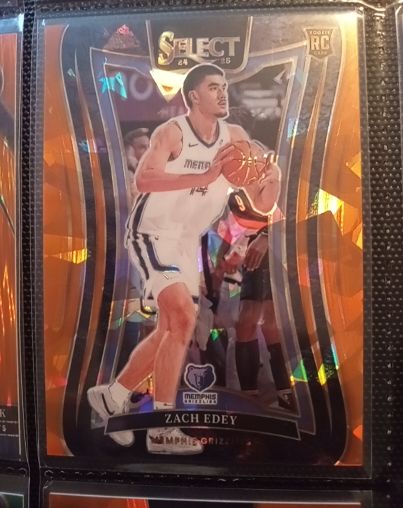 2024-25 Panini Select #391 Zach Edey — front