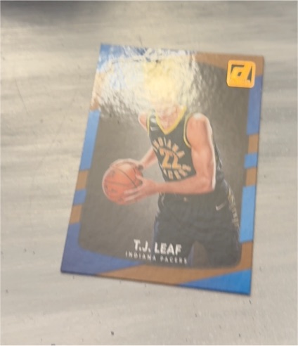 2017-18 Panini Donruss #183 T.J. Leaf — front