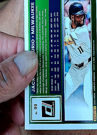 2023 Donruss #99 Jack Suwinski — back
