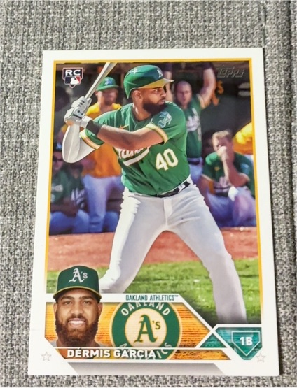 2023 Topps Update #US11 Dérmis Garcia — front