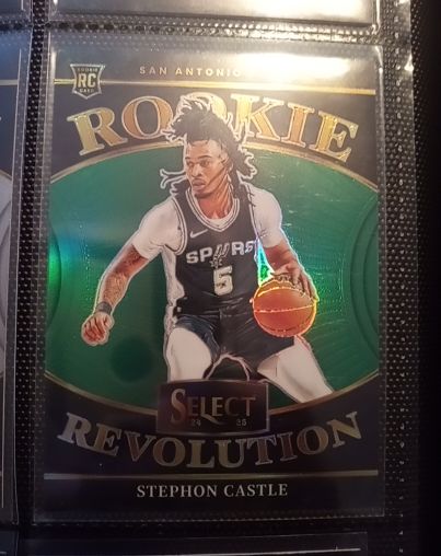 2024-25 Panini Select #17 Stephon Castle Rookie Revolution — front