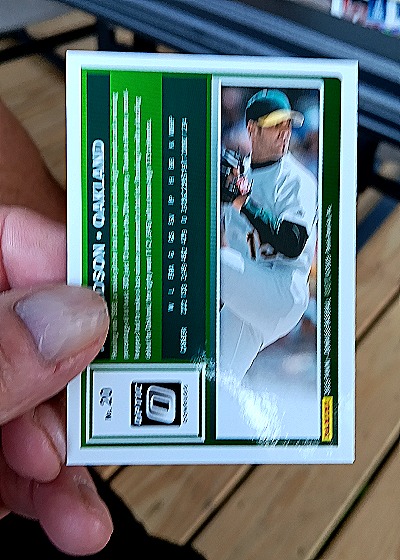 2025 Panini Donruss Optic #20 Tim Hudson — back