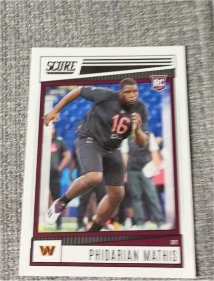 2022 Panini Score #360 Phidarian Mathis — front