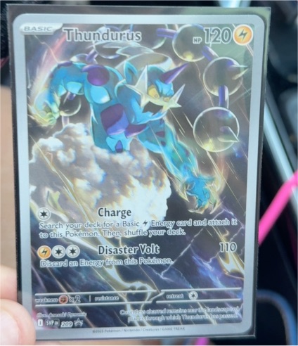 2023 Pokémon SV: Scarlet & Violet Promo #209 Thundurus — front