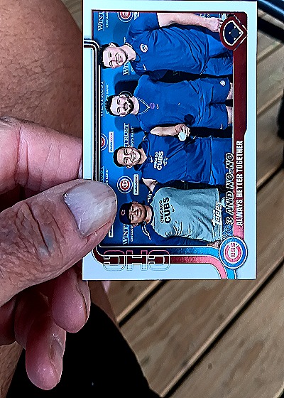 2025 Topps Series 2 #517 3 and No-No: Always Better Together — front