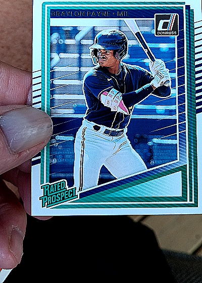2025 Donruss #117 Braylon Payne — front