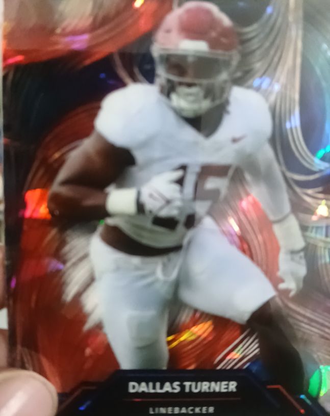 2023 Panini American Metallix Dallas Turner Rookie Card — front