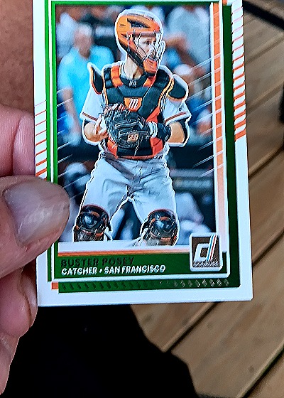 2025 Donruss #15 Buster Posey - San Francisco Giants — front