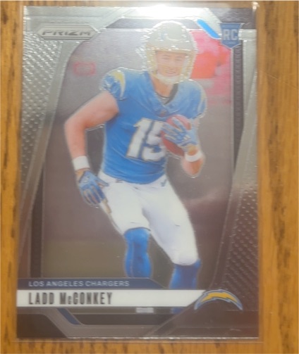 2024 Panini Prizm #365 Ladd McConkey — front
