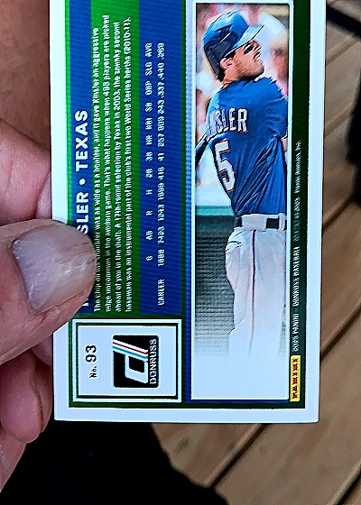 2025 Donruss #93 Ian Kinsler — back