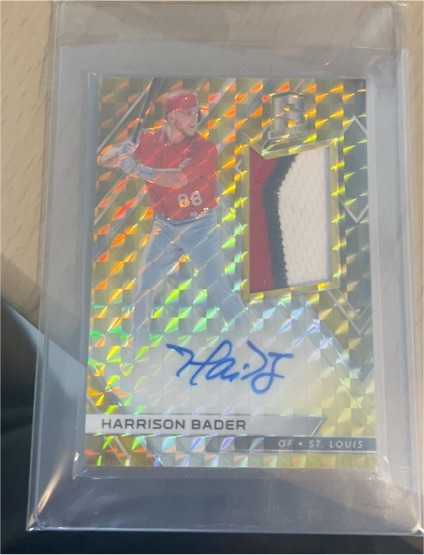 2020 Panini Spectra #88 Harrison Bader — front