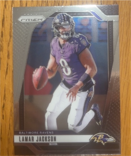 2024 Panini Prizm #19 Lamar Jackson — front