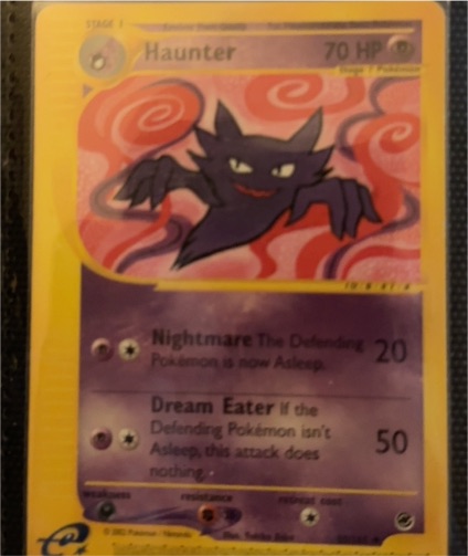 2002 Expedition Base Set #80 Haunter — front