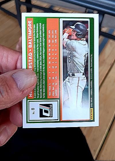 2025 Donruss #8 Heston Kjerstad — back