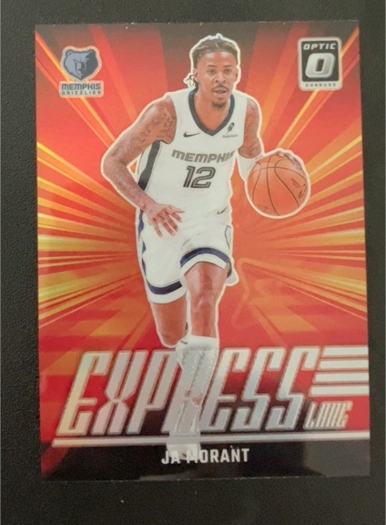 2024-25 Donruss Optic #17 Ja Morant Express Lane — front