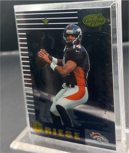 1999 Leaf Certified Brian Griese — front