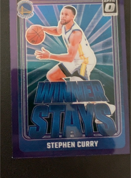 2024-25 Panini Donruss Optic #3 Stephen Curry Winner Stays — front