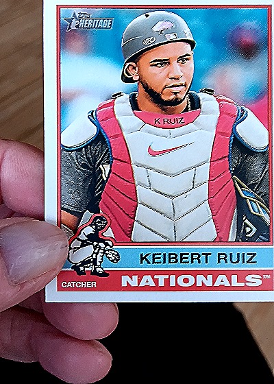 2025 Topps Heritage #163 Keibert Ruiz — front